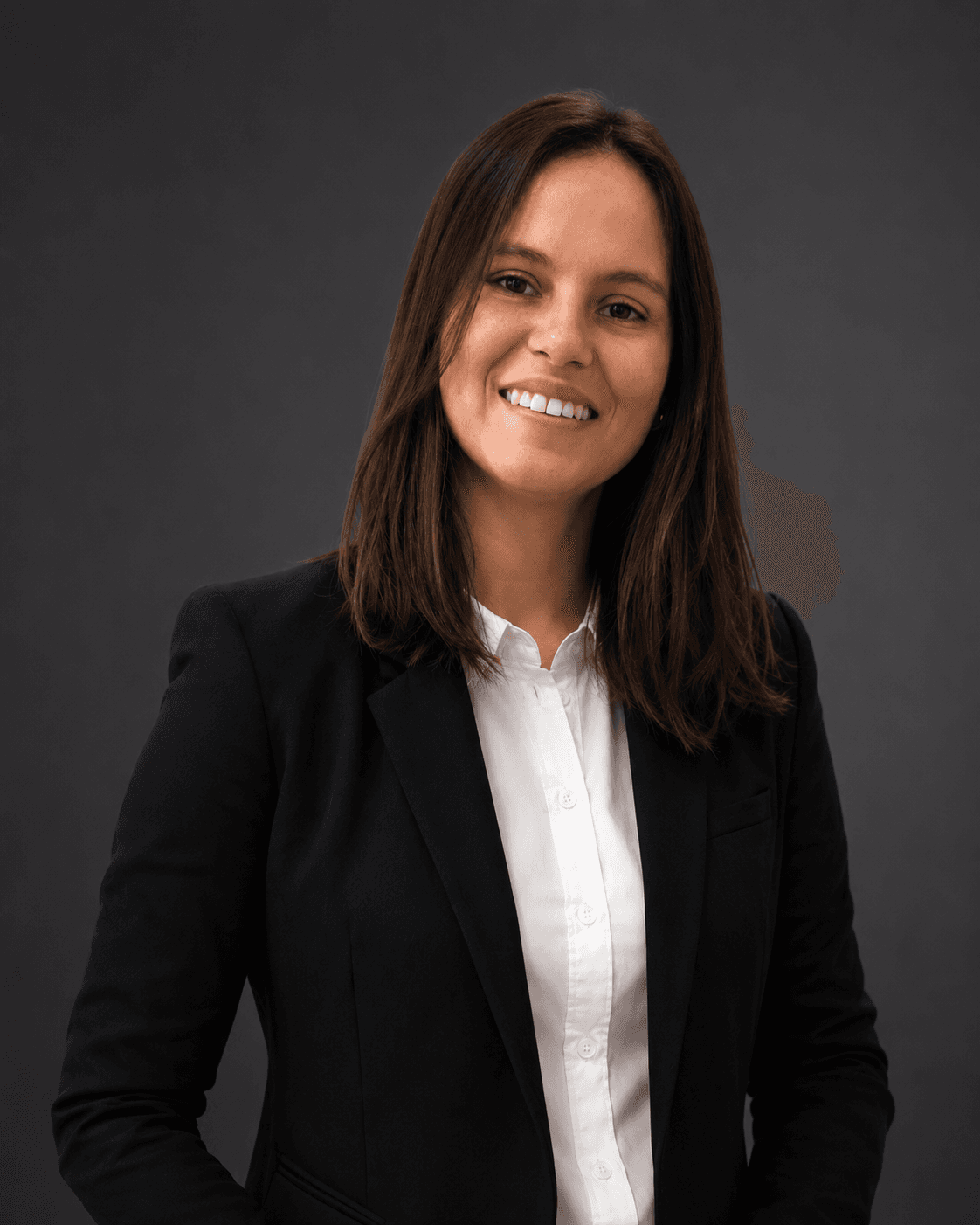 Thaís Bianca Nogueira, advogada apresentada em seu site institucional